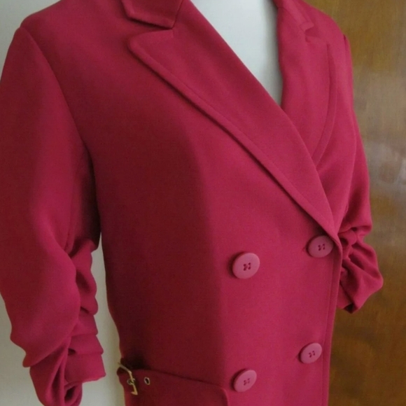 Armani Exchange bright pink Detailed Blazer - Picture 5 of 11